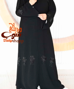 عباية مطرزه كلف بالكم والاسفل