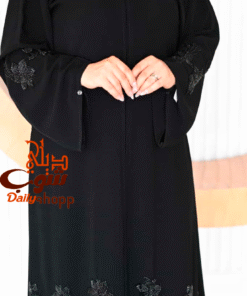 Alternative view of عباية مطرزه كلف بالكم والاسفل