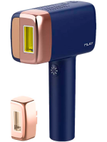 جهاز ازالة الشعر بالليزر ملاي T14 المطور بخاصية التبريد عدستين - اللون الكحلي