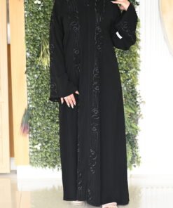 Alternative view of عباية قماش  نصف القمر الاصلي مصري مع طرحة