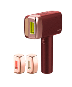 جهاز ازالة الشعر بالليزر ملاي T14 المطور بخاصية التبريد الجليدي ثلاث عدسات - اللون الأحمر
