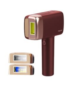 Alternative view of جهاز ازالة الشعر بالليزر ملاي T14 المطور بخاصية التبريد الجليدي ثلاث عدسات - اللون الأحمر