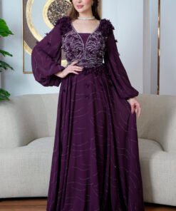 فستان سهرة طويل