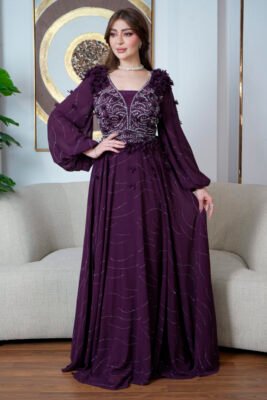 فستان سهرة طويل