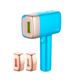 جهاز ازالة الشعر بالليزر ملاي T14 المطور بخاصية التبريد الجليدي ثلاث عدسات - اللون السماوي