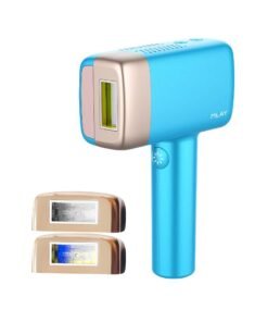 Alternative view of جهاز ازالة الشعر بالليزر ملاي T14 المطور بخاصية التبريد الجليدي ثلاث عدسات - اللون السماوي