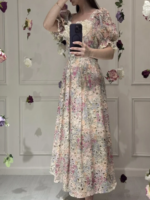 فستان دوائر برنت انيق